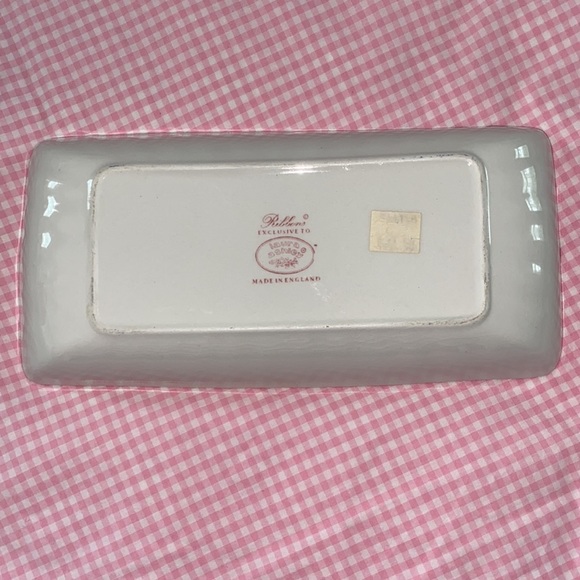 Two Piece Set Laura Ashley Vintage China Bows and Flowers - Picture 11 of 16